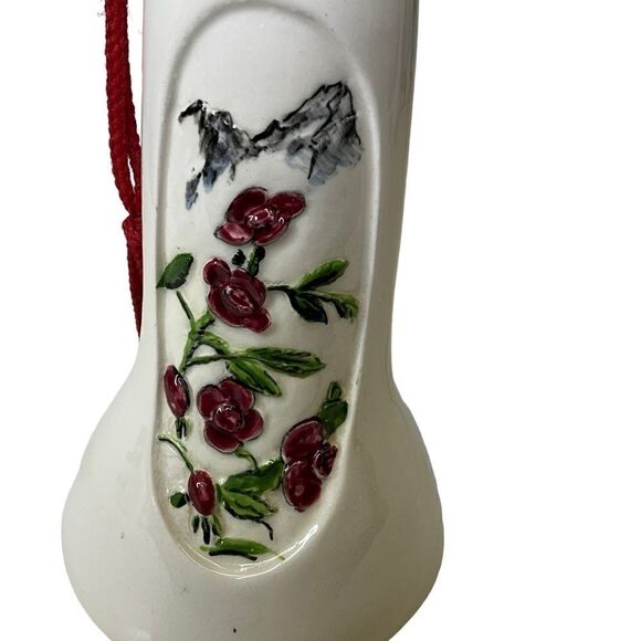 MAT Valley Originals Handpainted Tall Ceramic Bell - Picture 6 of 7